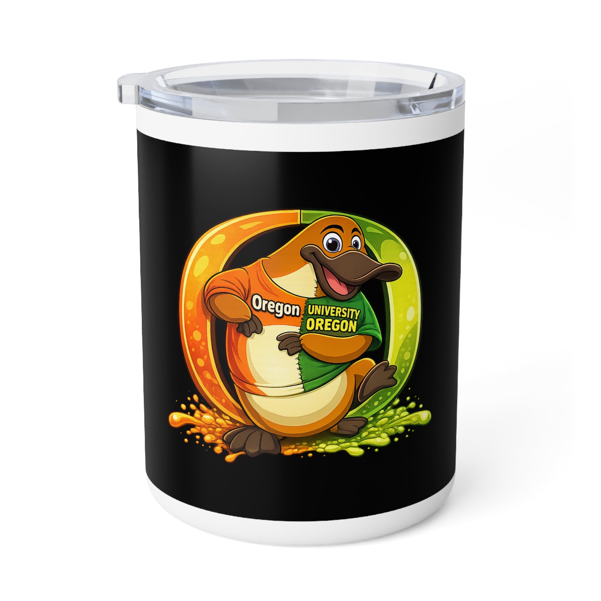 Oregon Platypus Mascot Insulated Coffee Mug | 10oz