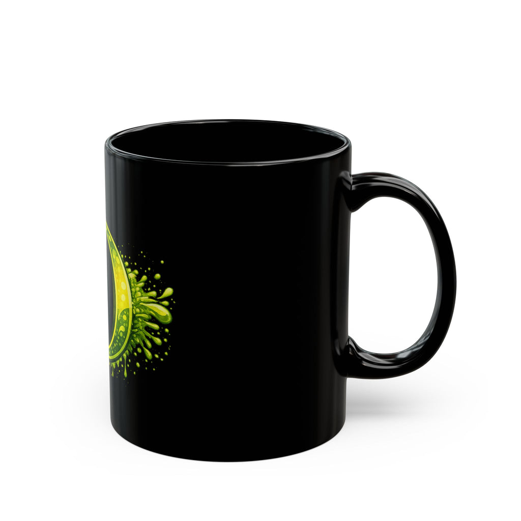 Oregon State/ University of Oregon Letter O Mug |  Oregon State/ University of Oregon Platypus Merch Black Ceramic Coffee Cup