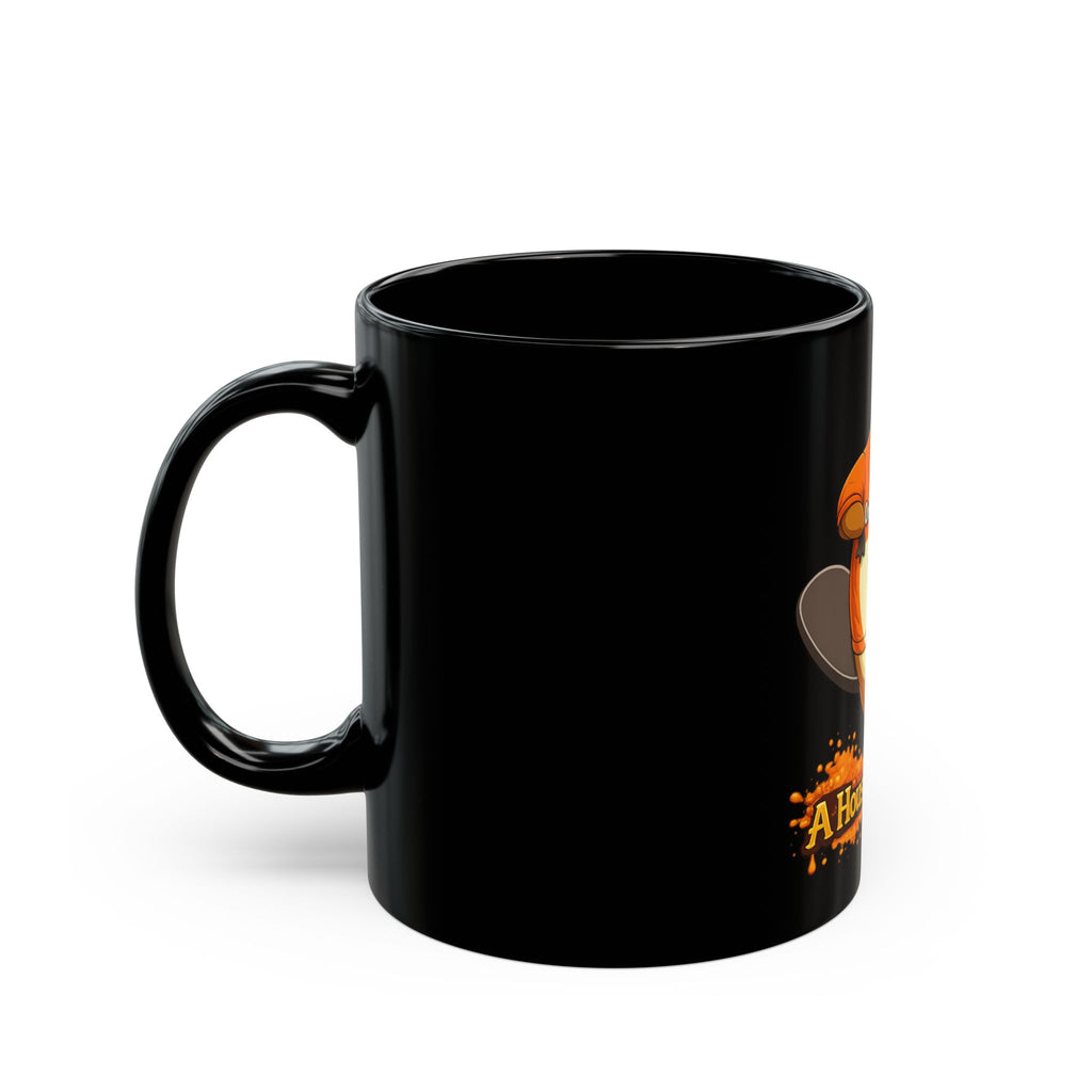 Oregon Platypus Mascot A House Divided Mug | Black Mug