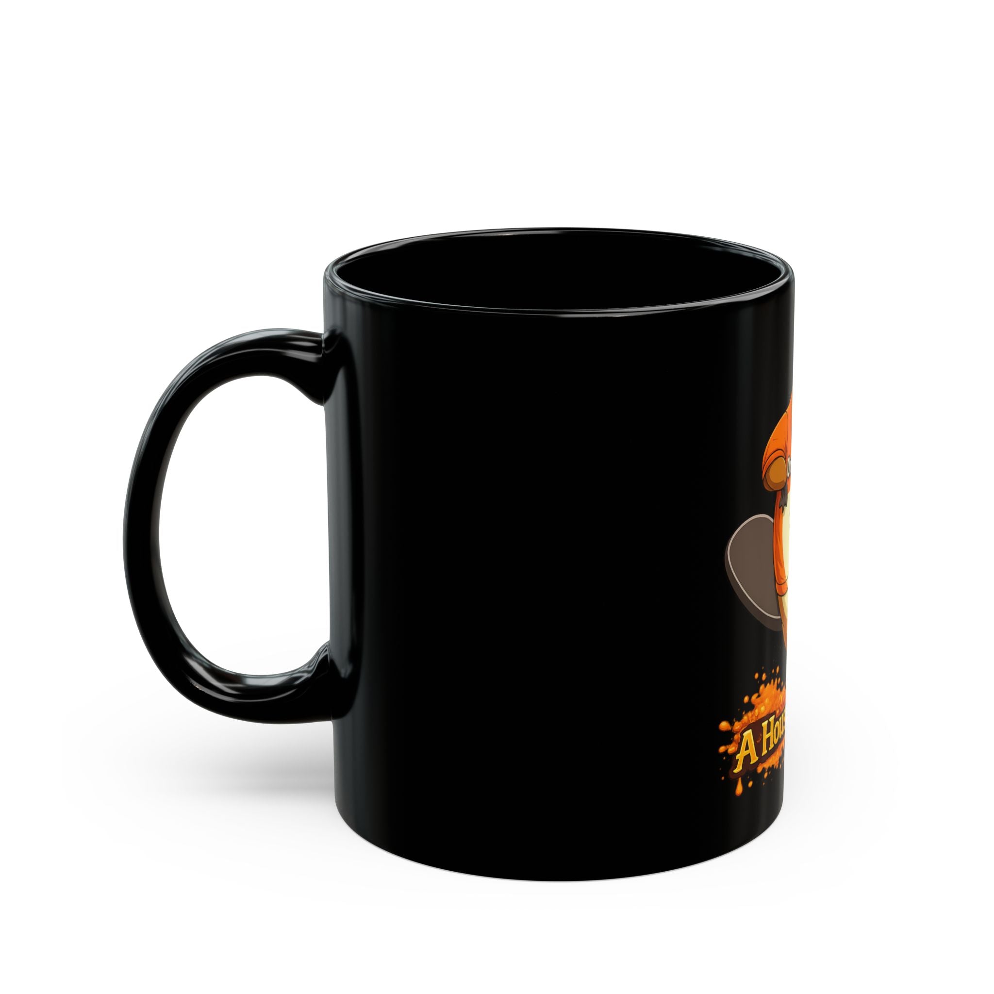 Oregon Platypus Mascot A House Divided Mug | Black Mug