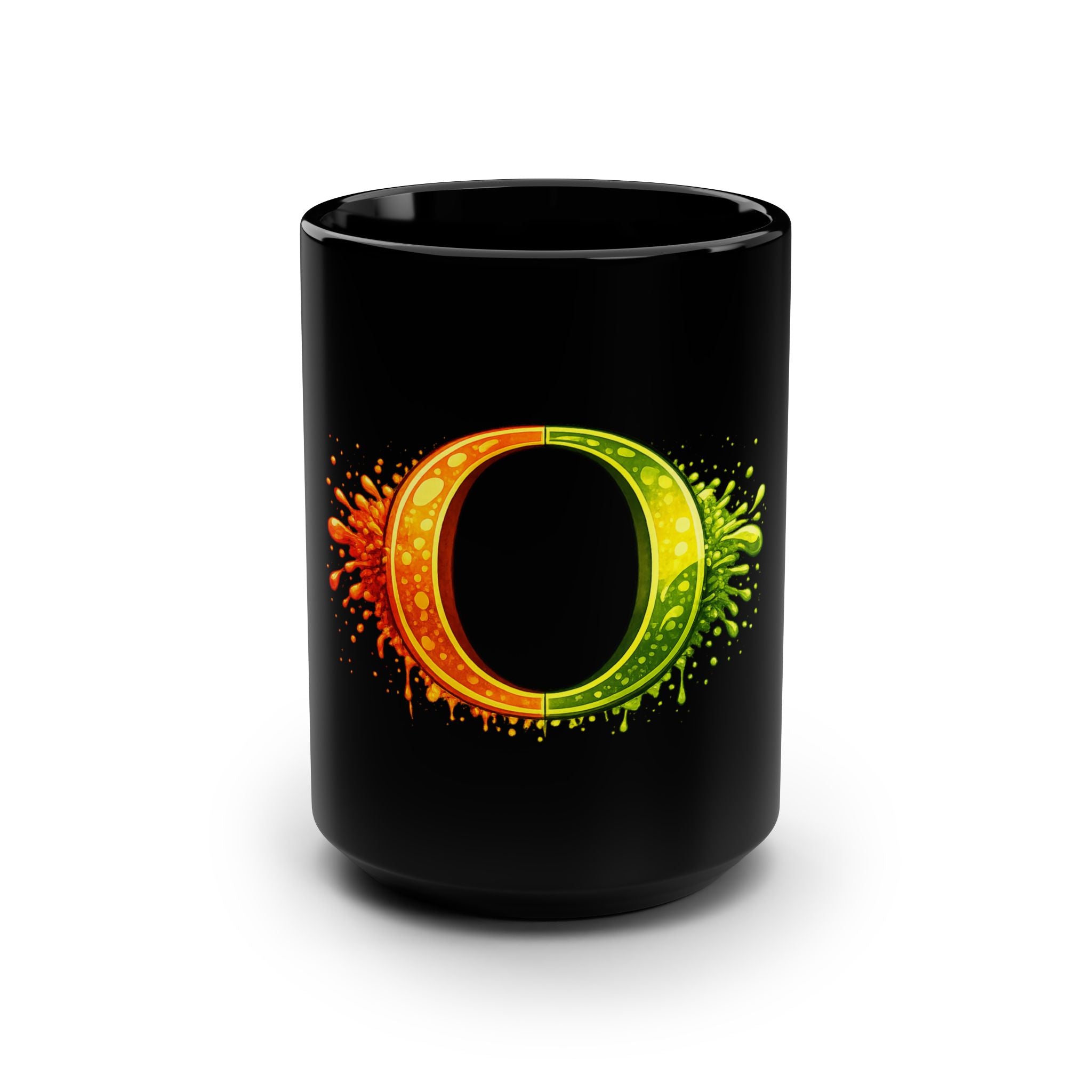 Oregon Splash Circle Mug | Oregon State/ University Of Oregon Platypus Ceramic Mug