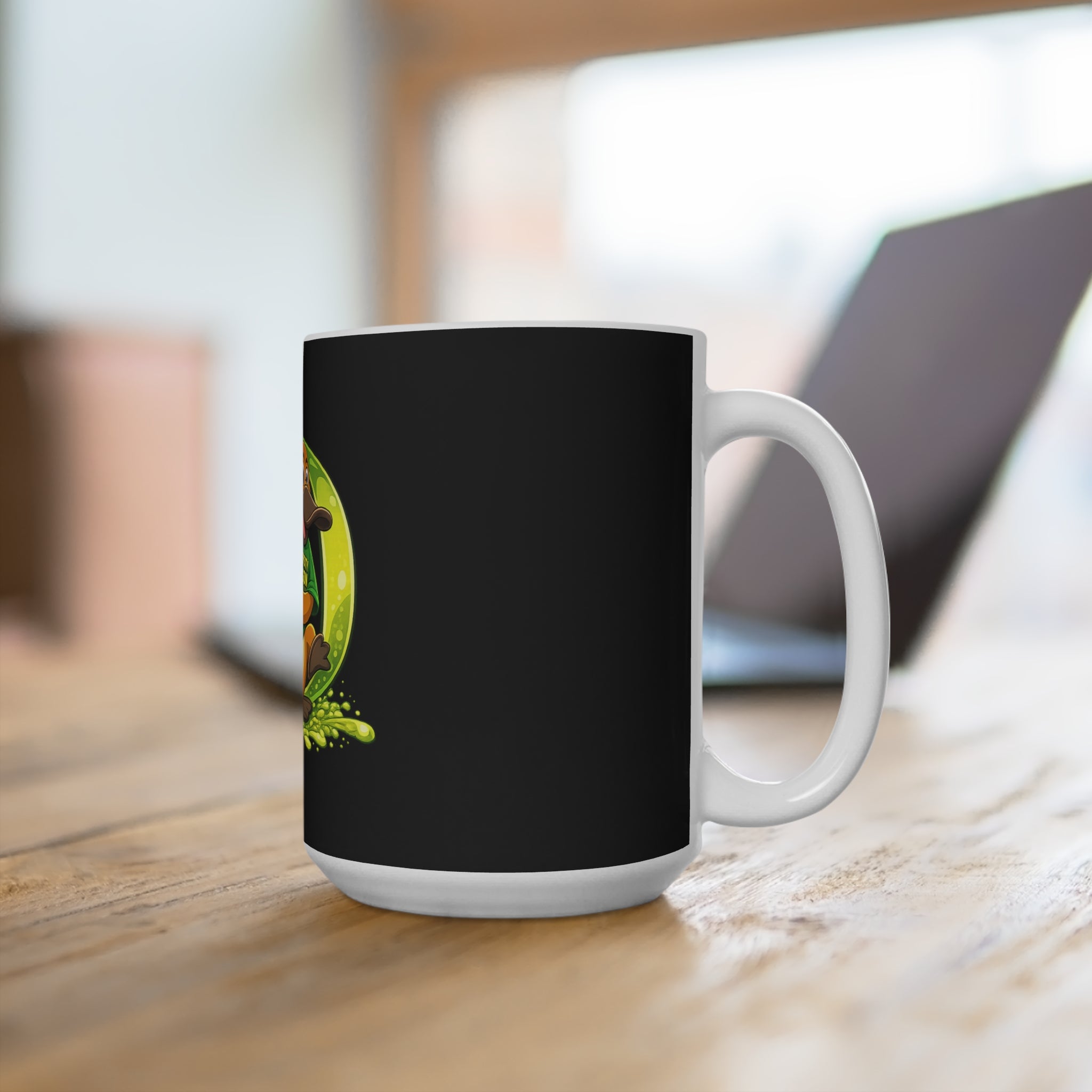 Oregon State/ University of Oregon Platypus Mascot Mug | 15oz Ceramic Coffee Cup