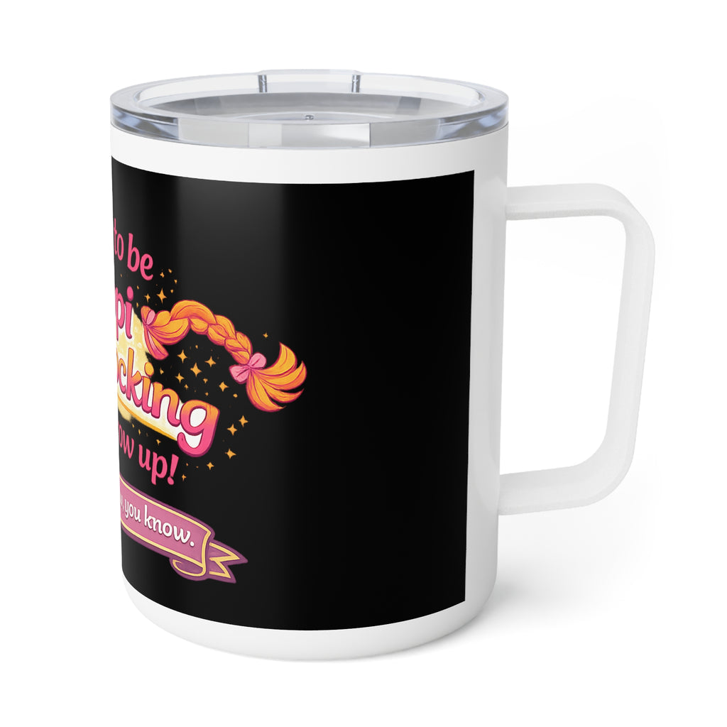 I Want to Be Pippi Longstocking When I Grow Up Coffee Mug | Insulated 10oz