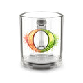 Oregon Letter Splash Oregon State/ University of Oregon Glass Mug | 10oz